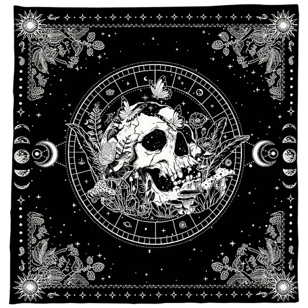 Koristeellinen tarot-pöytäliina noituuspöytäliina tarot-harrastajille A 60x60cm