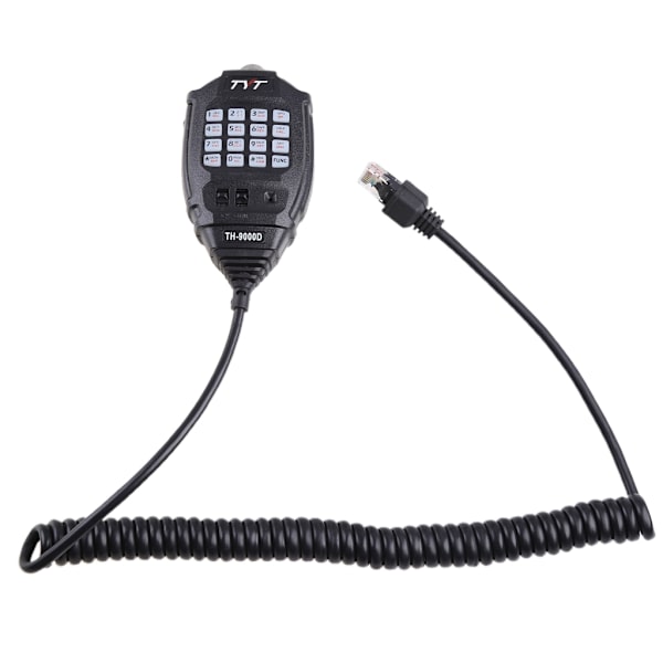 TYT Walkie Talkie-högtalare PTT Mic DTMF-mikrofon kompatibel för TH-9000 TH-9000D TH9000 TH9000D Mobil tvåvägsradio