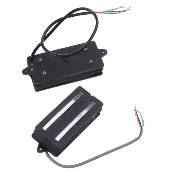 Mini Humbucker Dubbel Rail Humbucker Twin Blade Pickup för Gitarr
