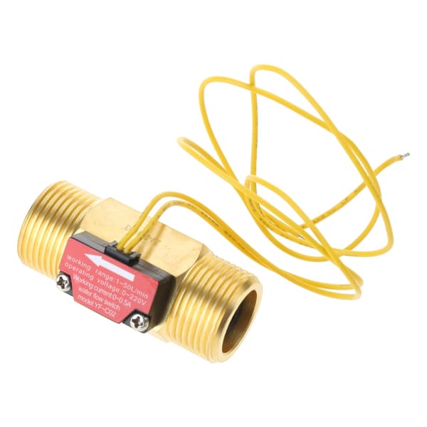 Fluidmeter Tæller Flow Sensor DN20 Væske Vand Flowmåler Flowmåler