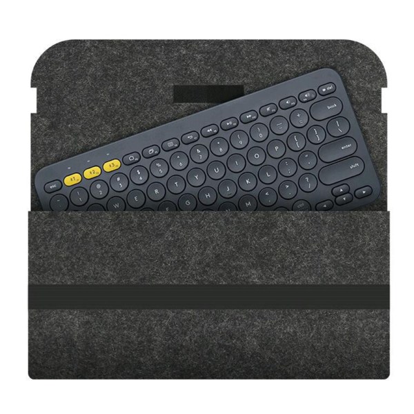 Förvaringsväska för tangentbord i ullfilt för K380 K480 trådlöst cover Skydd - case Ny stil Fashionabla