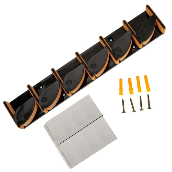 Fiske stang rack til garage stang rack til 6 stang, fiske stang holder