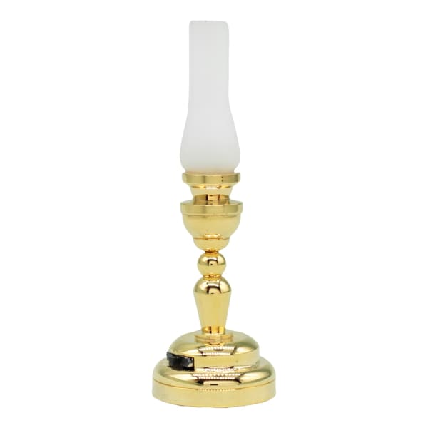 Miniatyr Bordlampe Modell Dukkehus Tilbehør Rollespill Møbler