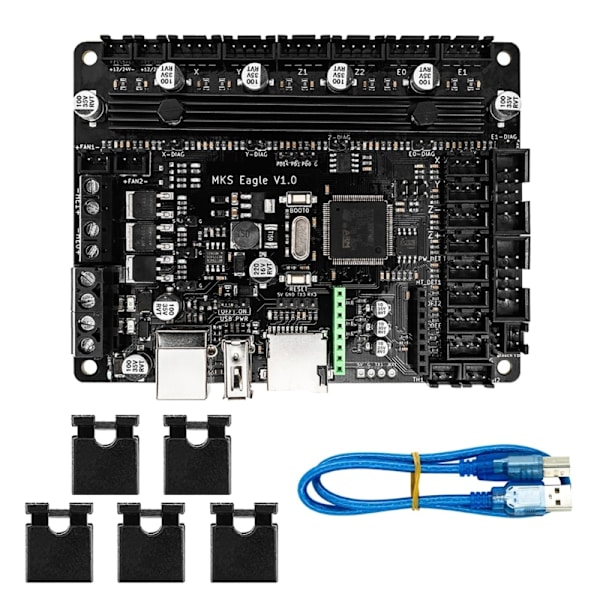 MKS 32Bit Control Board TMC2209 UART Onboard 3D Printer Dele TFT Display Screen USB Printing 3D Printer Main Board