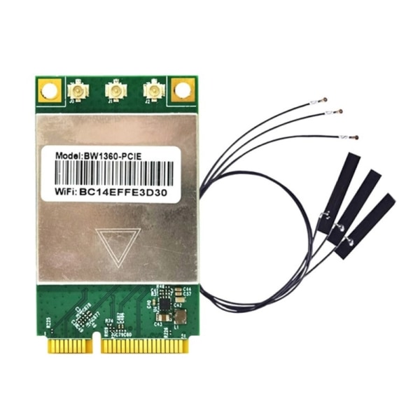 BW1360 WiFi-kort BCM94360 BW1360-PCIE Mini PCIE trådløst kort 2,4G+5G 1750Mbps