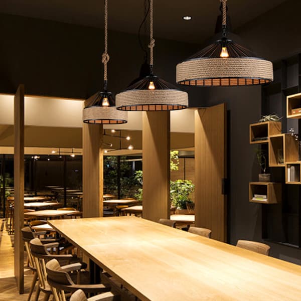 Industrielle Retro Pendel Lampe Skærme til Restaurant Loft Kaffe Lysekrone