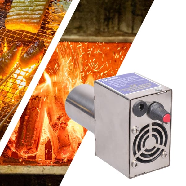 Udendørs Ildstarter USB 5V Blæser til Effektiv Tænding af Kulgrill