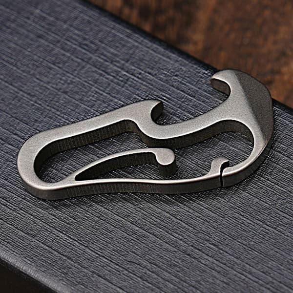 Stor Stark Karbinhake Liten Karbinhake Nyckelringar Paket Karbinhakar Clip