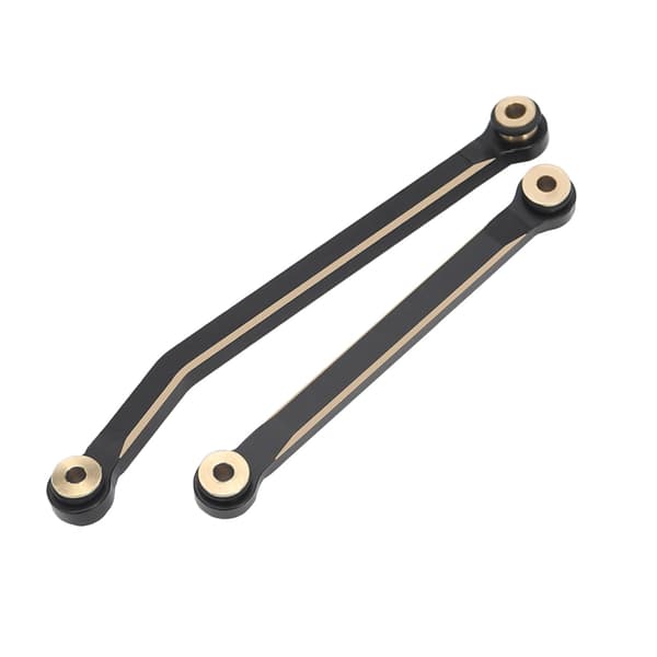 Bearbejdede messingstænger Chassis Linkage Assembly til 1/18 fjernstyret bil