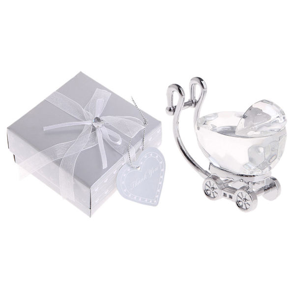 Kristall Baby Dop gynnar barn Födelsedagspresenter Baby shower favors