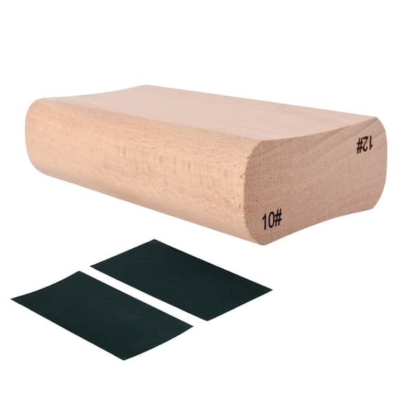 Gitarrblock Luthierverktyg Trä Greppbräda Band Slipning Polerad Block A