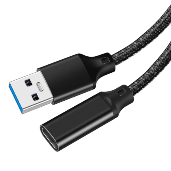 USB3.2 hane till usbC hona förlängningsadapterkabel för bärbar dator, datortelefon