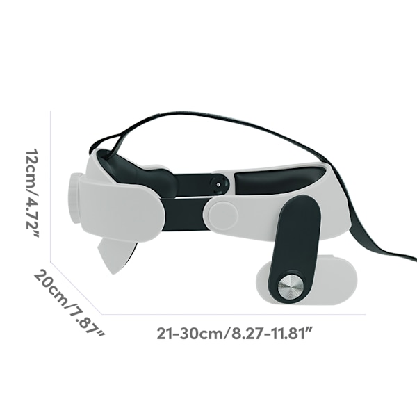Komfortabelt VR-spilhovedbånd Hovedstropper til 3 Headset Hovedbånd Stropper