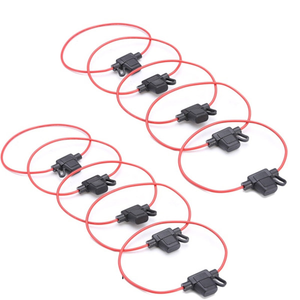 Mini Blade Adapter Sikringsholder til 12V 30A ledningsafbrydelseskontakt Stikkontakt fugtsikker