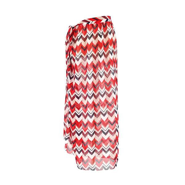 Kvinners strand-cover up myk sarong badedrakt cover-up pareo-coverups badetøy Red