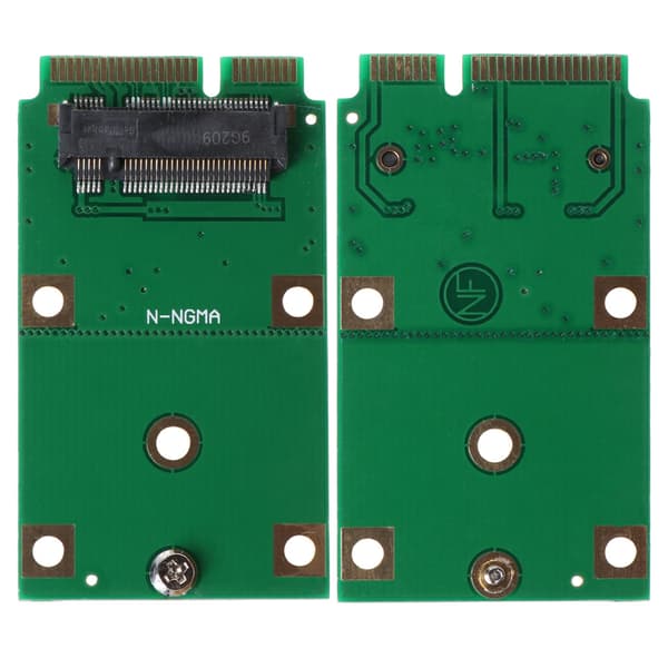 for M.2 NGFF SSD til mSATA SSD Adapterkort Computer Laptop Intern Komponent