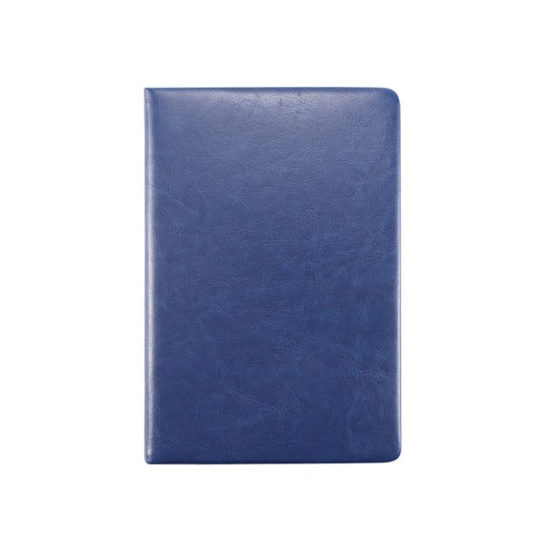 A5 Business Läder Notebook Journal Agenda fodrat papper Dagbok Planerare Anteckningsblock Papperskor Skolmaterial Navy Blue