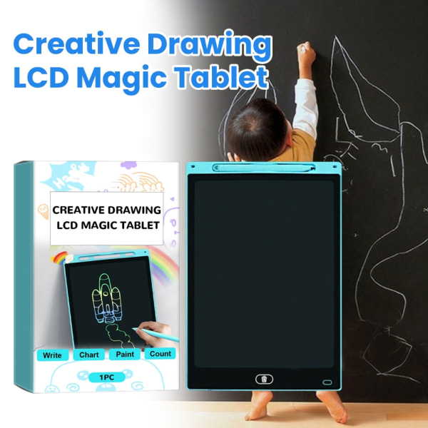 LCD kirjoitustabletti Doodles Board Magic Tablet -piirustuslevylelu lapsille aikuisille