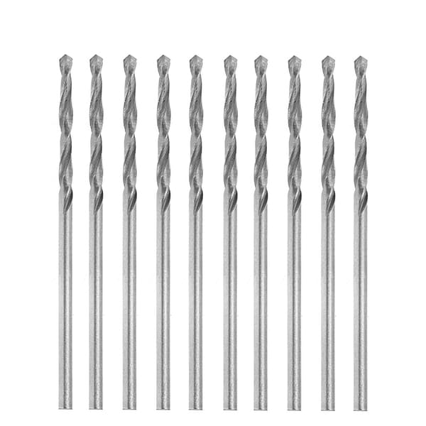 Multifunktionella 10 st Mini HSS 1,0 mm Rak Skaft Vridborr