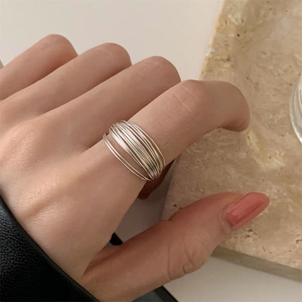 Unik Minimalistisk Silverton Elegant Mode Smyckesaccessoar