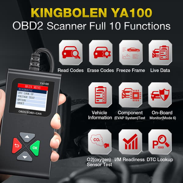 Universal OBD2 Scanner Auto Diagnostisk Scanner Multifunktionelt Scanningsværktøj