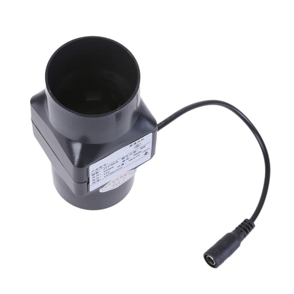 12V Udsugningsventilator Inline Kanal Hydroponisk Luftblæser Udsugningsventilator Lav Støj