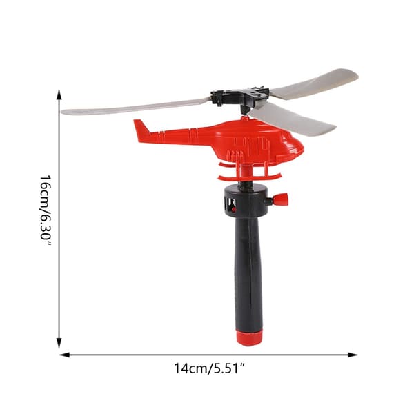 Mini lentävä helikopterilelusetti, bambuhelikopteri, ulkolelu, lasten juhlapalvelus