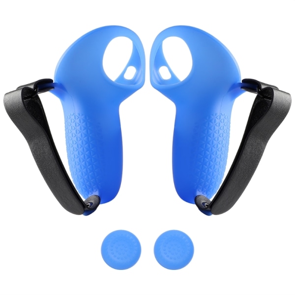 Blødt silikone-grebscover beskyttelseshylster til Q 3 Virtual Reality-controller Nyd langtidsholdbar spil