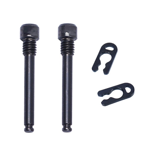Cykler Hydrauliske Skivebremseklods Bolte Cykel 4mm Titanium Legering Fikseringsstift Indsats Black