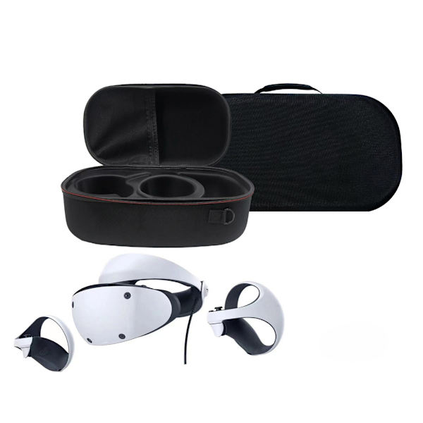 Stötsäkra väskor för PS VR2 Headset Väska Anti-Scratch Fodral Skyddsbox