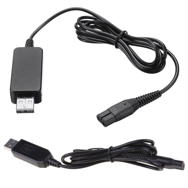 4.3V USB Strömadapter Laddningskabel för One Blade Rakapparat