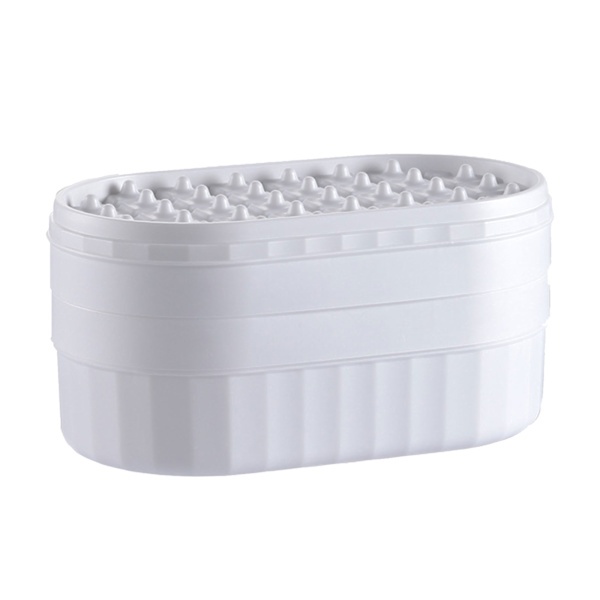 Ice Cubes Maker Dobbelveggdesign forhindrer deformasjon med isspade holdbar