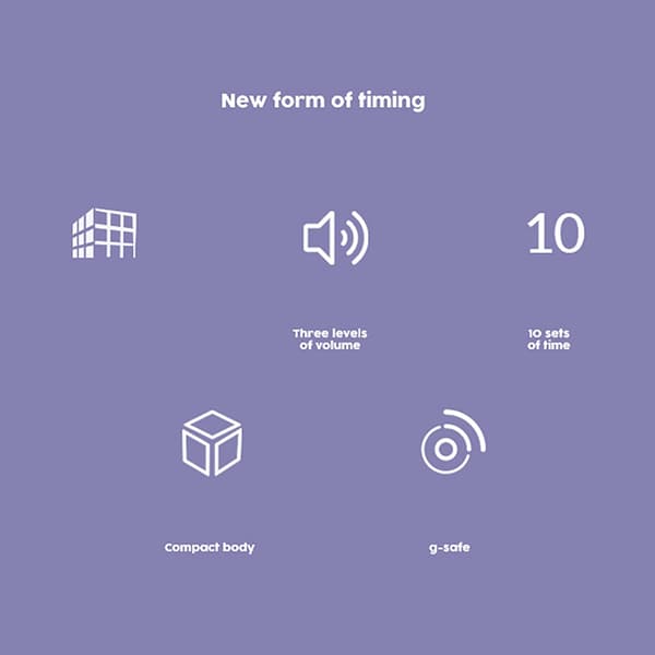 Flipping Cubes Timer Gravities Sensors Nøyaktig Tidsmåling Oppladbar Timer Påminnelse