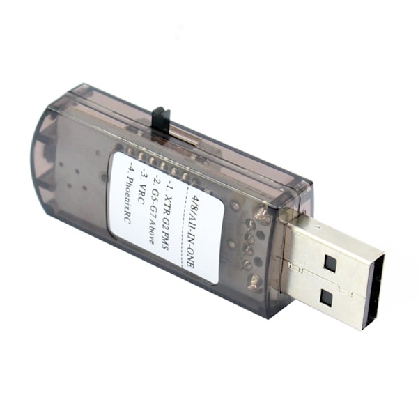 Uppgraderad USB Flight Control Plast USB Flight Simulatorer Stöder G7/G6//5.0/4.0