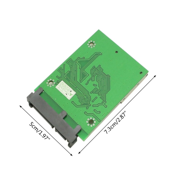 SD till SATA-adapterkonverterare SD/SDHC/SDXC/för MMC-minneskort till 2,5 tum 7+15P SAT