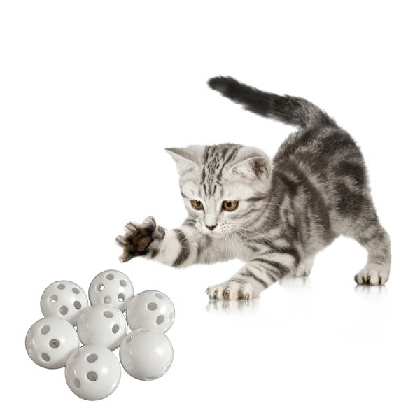 Rund for Doll Noise Maker Squeaker Rattle Insert DIY Crafts Plysjleketilbehør 24mm