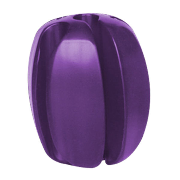 Uudelleenkäytettävä silikoninen onkivapapidike, munanmuotoinen vavan kiinnitysklipsi, kestävä Purple