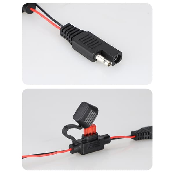 2-pin batterimontering med øyeender for daglig ladebruk
