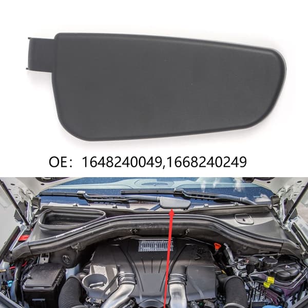 Plastviskerarmdæksel 1648240049 Bilrudeviskerarmdæksel