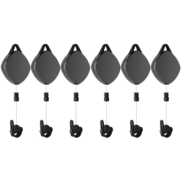 3/6 stk Silent VR-kabelstyringstrinsesystem for HTC Vive Rift S PS for Windows VR-tilbehør