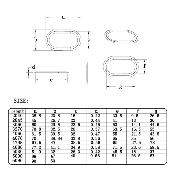 Förstärk vibrationsplattan Oval form Utmärkt Passiv Kylare Högtalarhorn Membranplatta Högtalartillbehör 6090