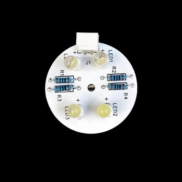 4 LED Universal Køleskabslys Erstatning Lys Energibesparende PCB Lampe