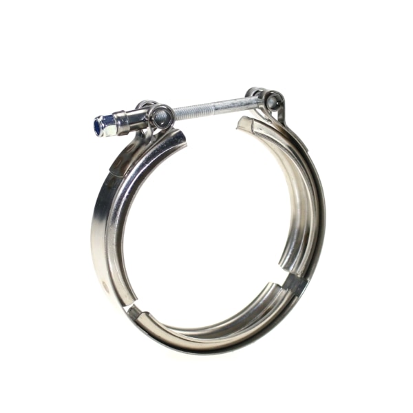 Udstødnings V-båndsklemme med flanger 3'' V-bånd Turboer Rør Udstødningsklemme 76mm Width 22mm