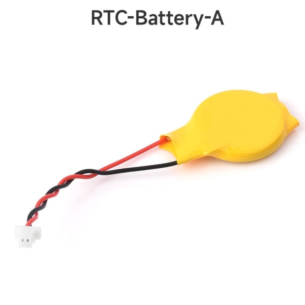 Uppladdningsbart laddningsbatteri för RPI5 Development Board 2-stifts JST-kontakt 25/64mAh null - 25mAh