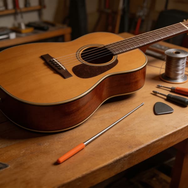 Guitar Pickup Installationsstyrstang til nem guitar pickup installation
