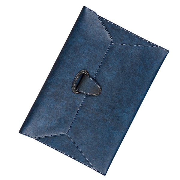 Håndholdt File Folder Opbevaringstaske Læder File Folder Laptop Sleeve Dokumenttaske null - 4