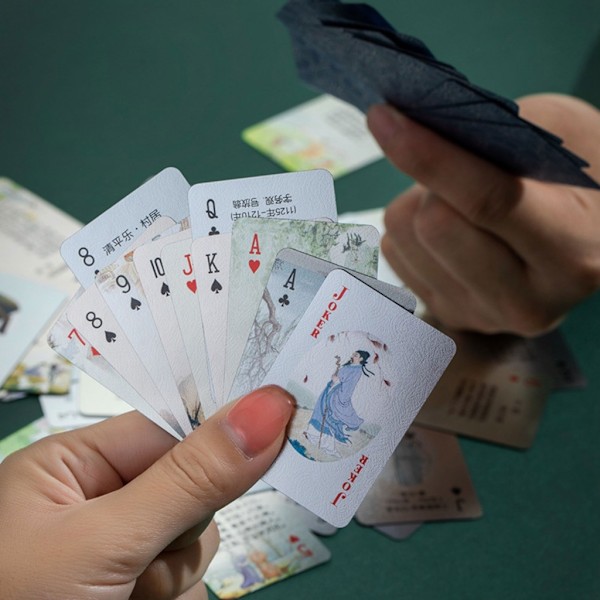 Miniatyyrinukkekotipeli Pokeri Pelikortit Pokeri Pieni Peli Casino Pakka Kortit Poetry Poker