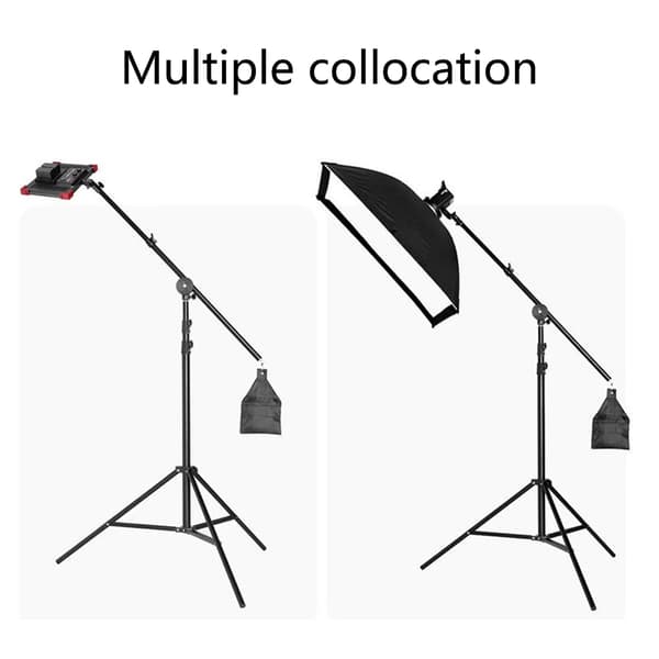 Foto Video Studio Boom Arm med Sandpose til Præcis Lyspositionering
