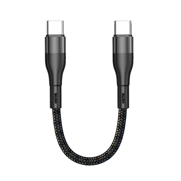 0,25m/1m USB C til Type C Extended Link-kabel 66W Hurtiglading Laderkabel Dataoverføringsledning for Phone Nettbrett Laptop