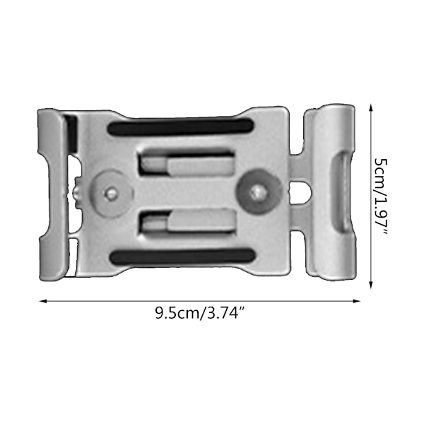 Alumiiniseos pyörän puhelinteline moottoripyörän ohjaustangon puhelintelinekiinnike Silver